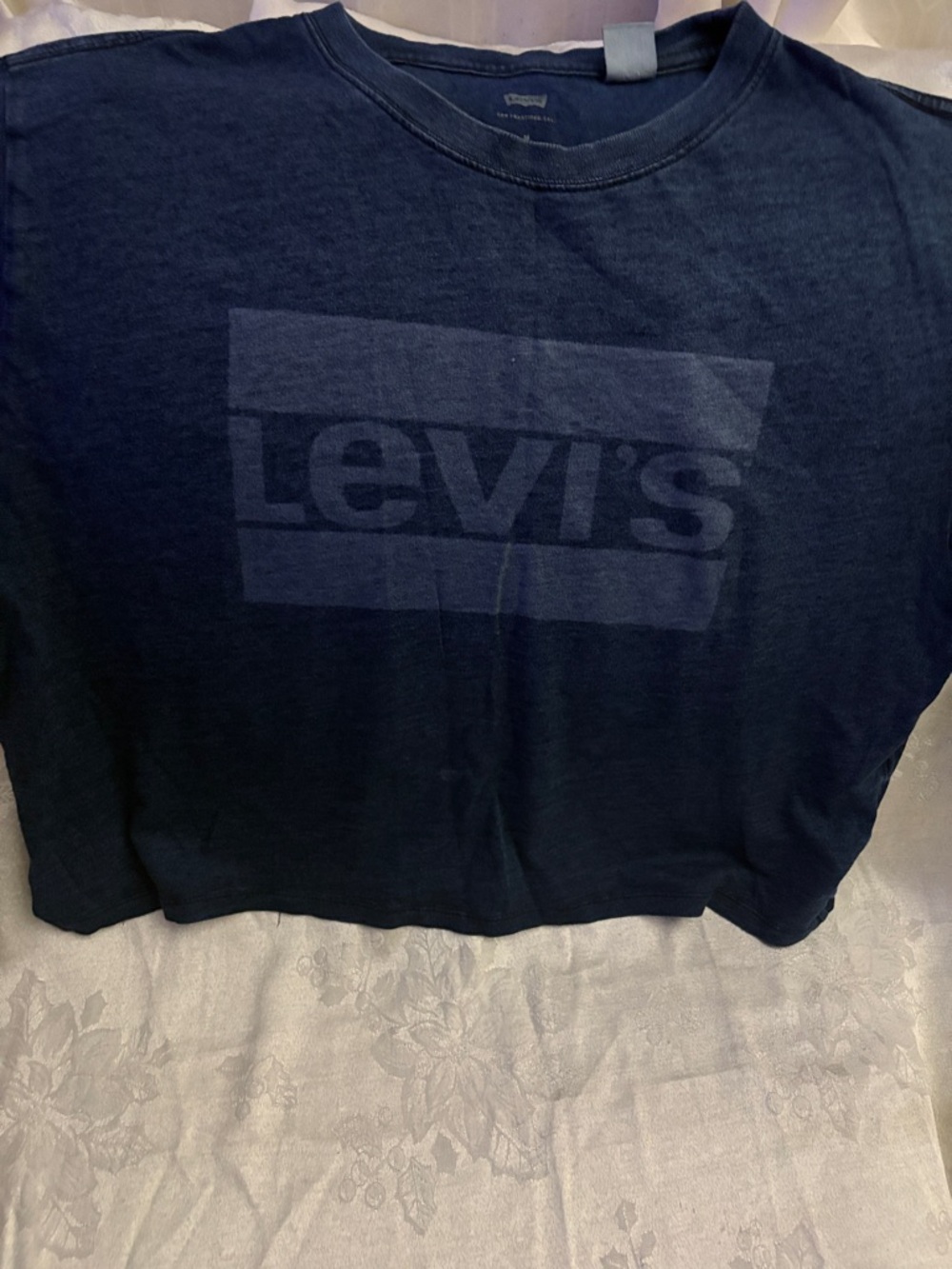Levi's Dark Navy Tonal Logo Tee